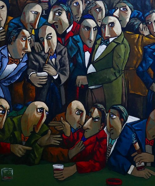 Mr Pompous & friends by Ta Byrne