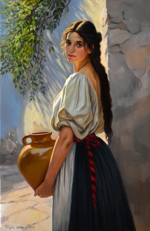The Mediterranean girl II by Serghei Ghetiu