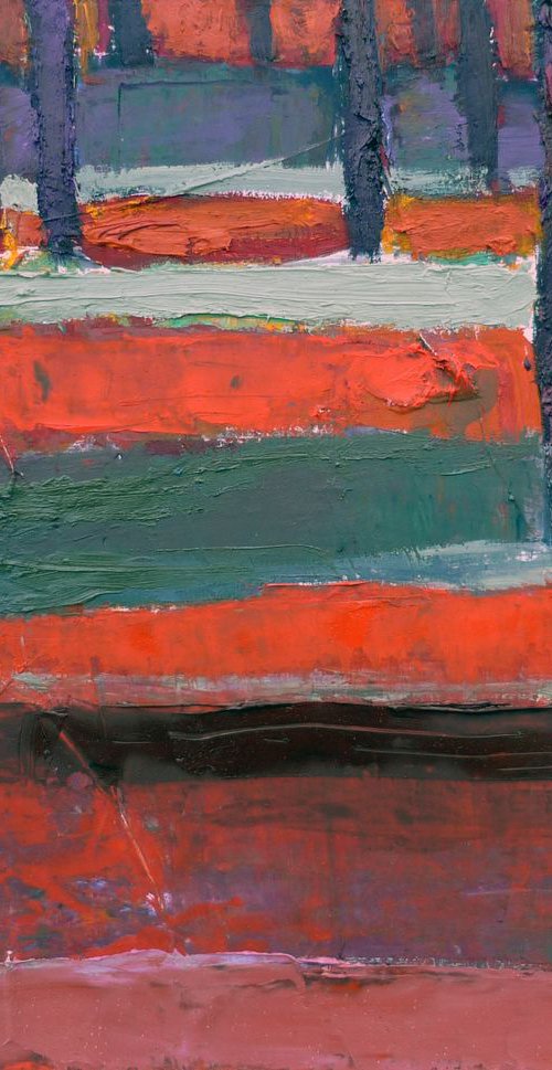 Red stripes by Viktoria Shvoren