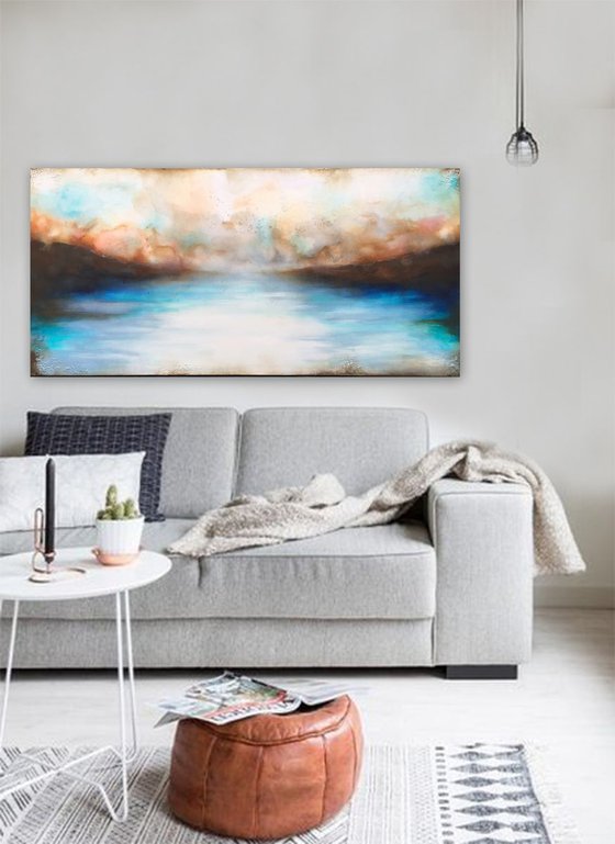 morning glow (140 x 70 cm)