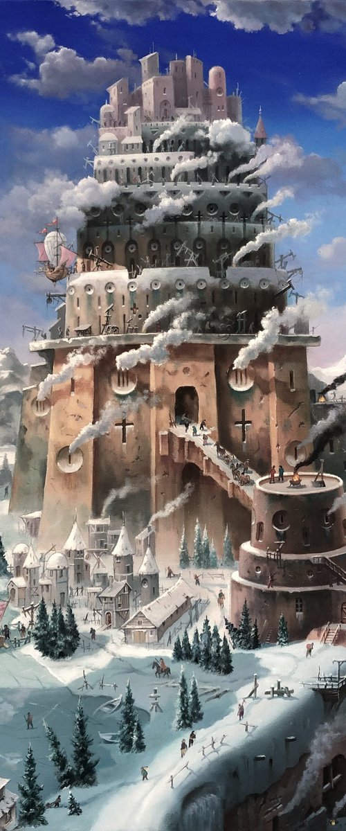"Tower of Babel. North." by Alexander Mikhalchyk