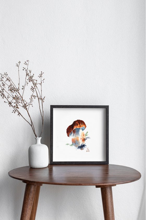 Triptych "Berries + Mushroom"