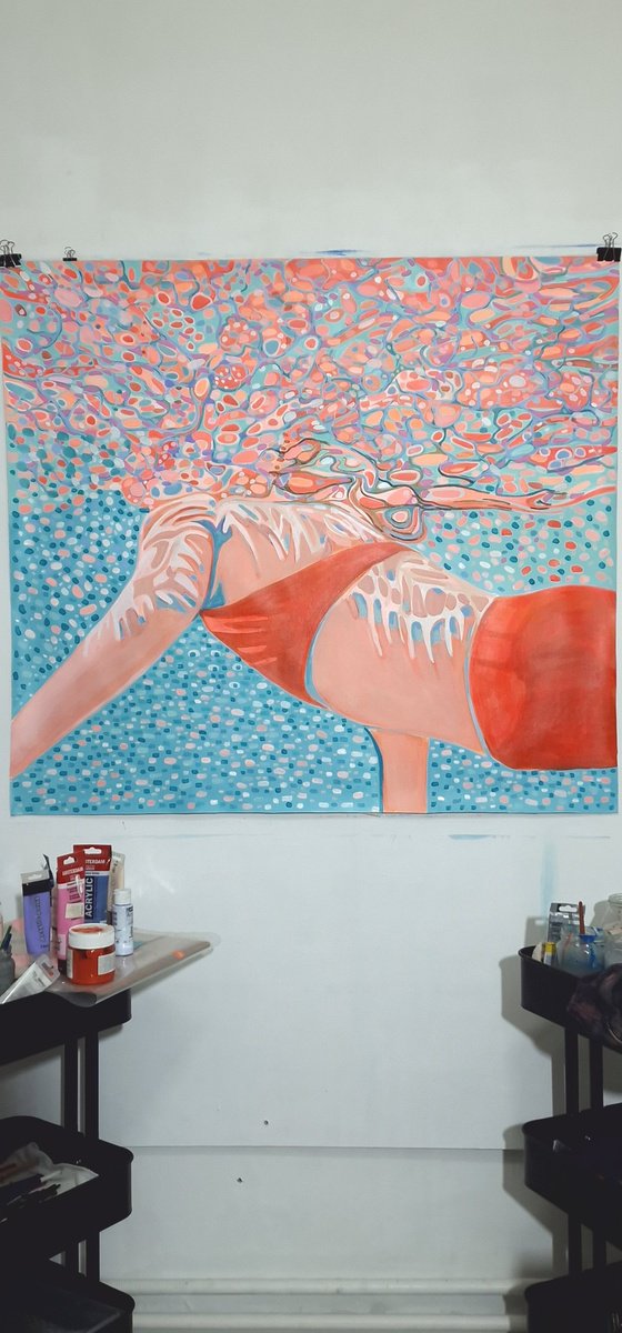 Underwater Pastel Green