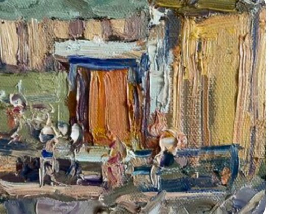 Walking under the bridge