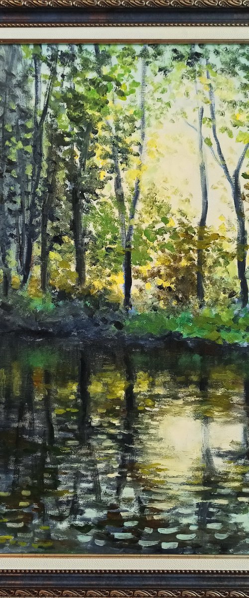 Forest Lake by Oleh Rak