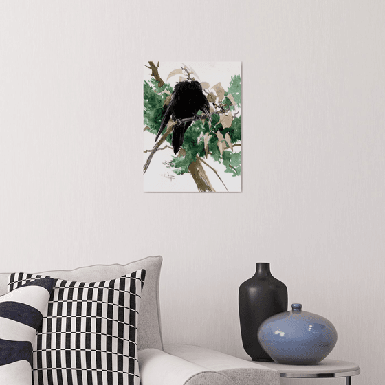 The Crow in the Woods