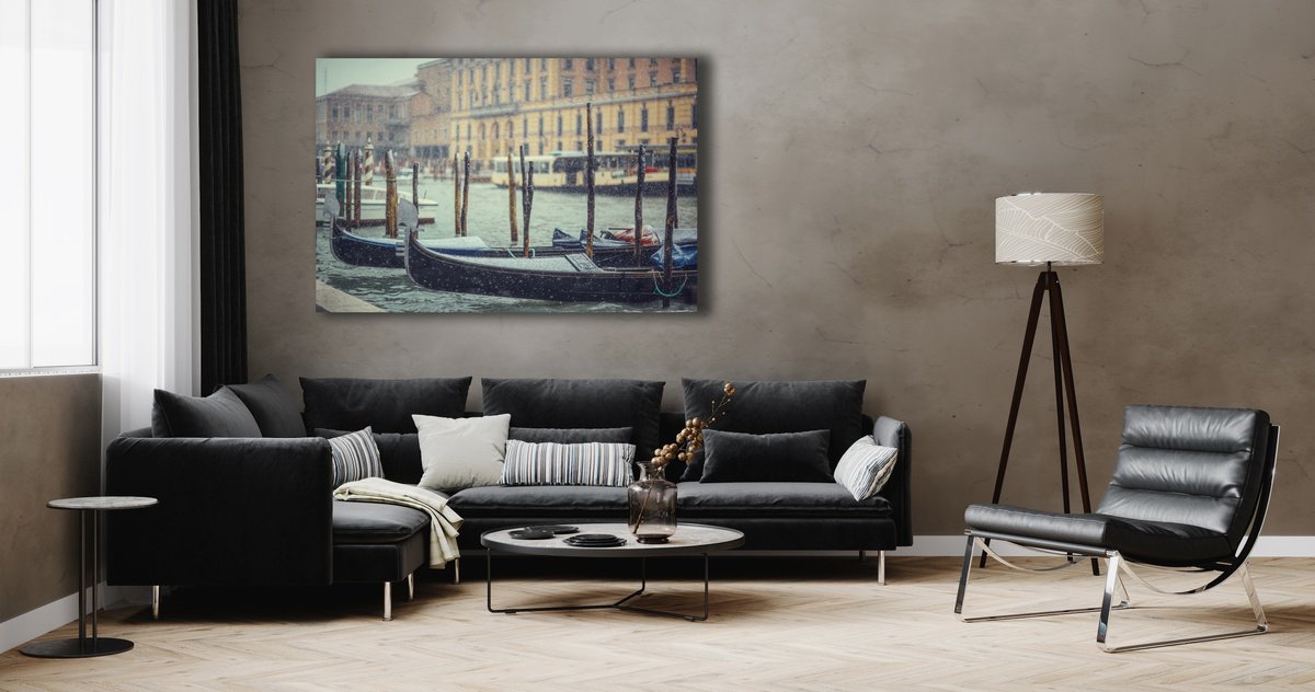 Photorealistic Cityscapes Photograph By Pavel Oskin, 35 X 24", Bricole, Original Artwork