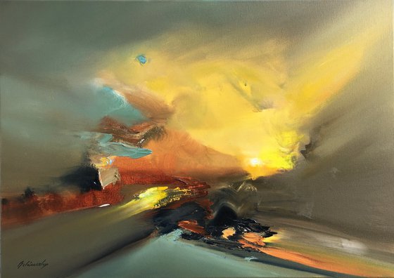 Flying home