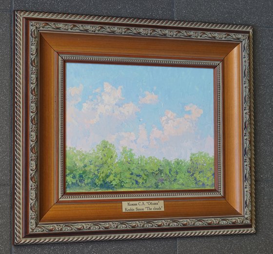 Clouds. Botanical Garden