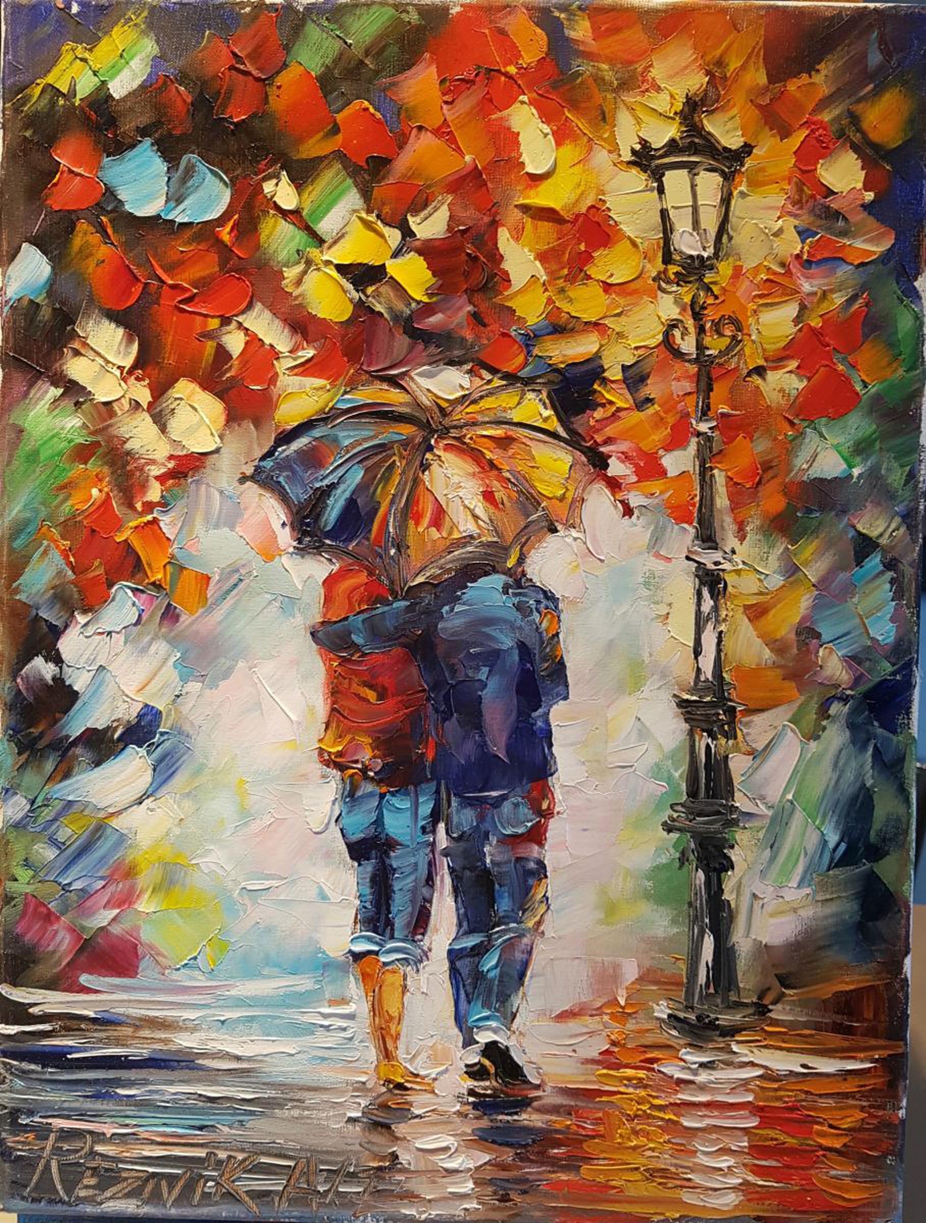 Romantic Couple Painting With Valeria Lisogor Artfinder