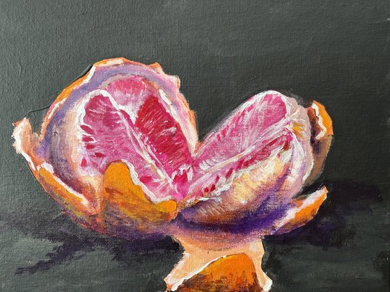 Fresh Grapefruit Still Life