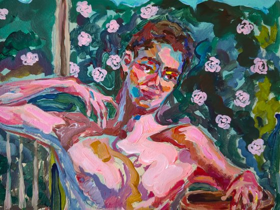 In the Shade of Rose Garden