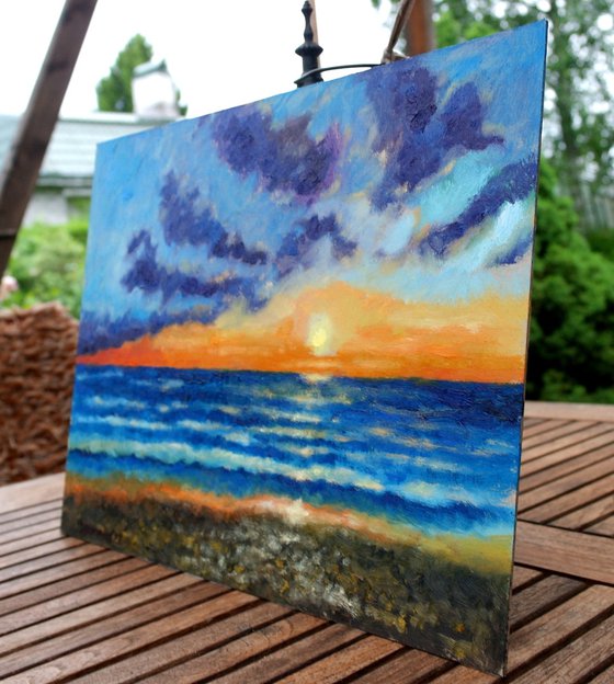 Seascape, Sea Stories - Sunset