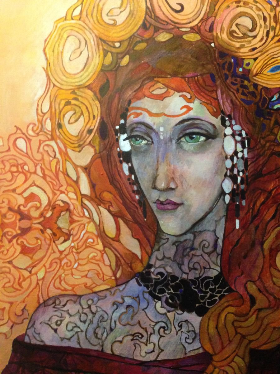 Zmeevka (daughter of the Great Snake) by Olga Zelinska