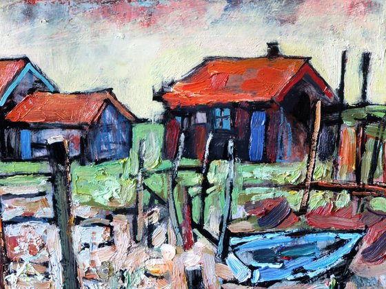 Boats in La Tremblade *