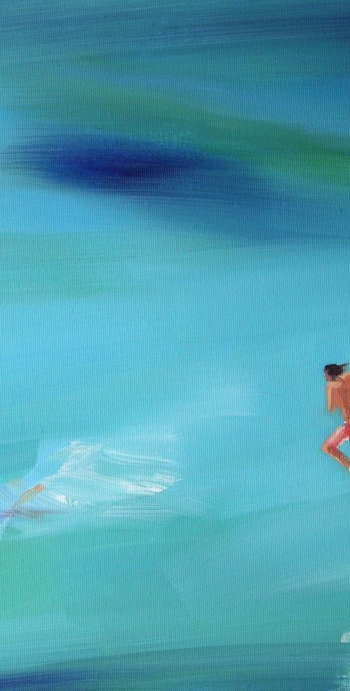 Into blue 4 by Agnieszka Kozień