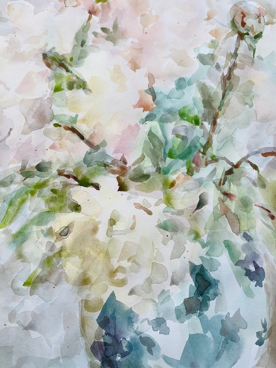 Peonies 50x65 cm 2025