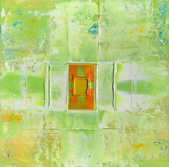 Lime Green Abstract Concept