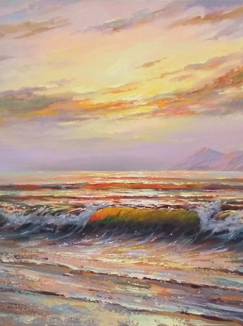 Morning seascape 01 by Andrej  Ostapchuk