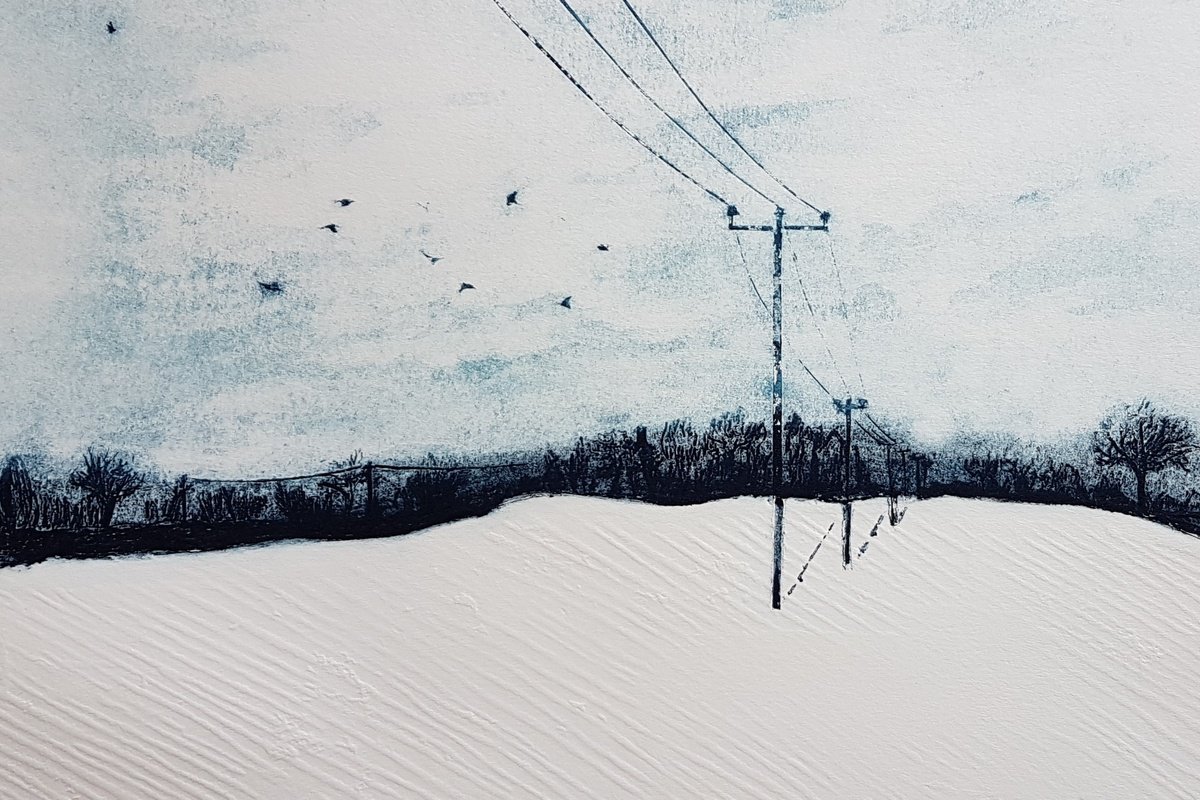 Winter Field by Jo Biggadike
