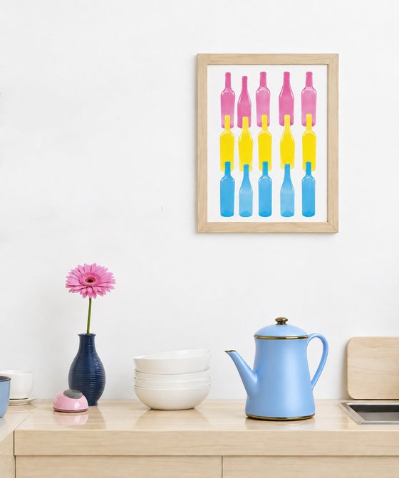 Wine bottles