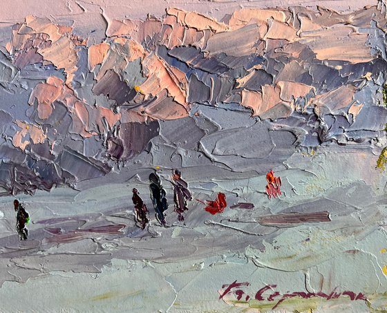 Walking on a Frosty Day