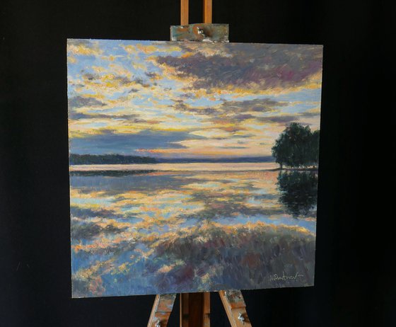 Clouds Over The Lake