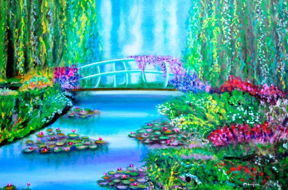 Enchanted Garden of Giverny inspired by Monet