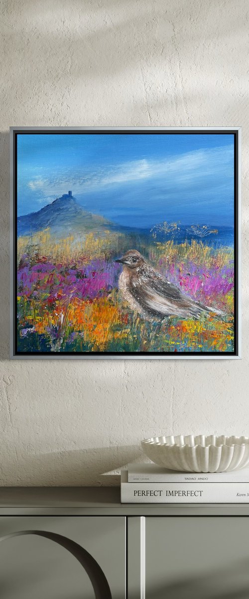 Blackbird on the Moors by Laure Bury