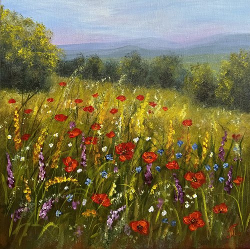 Wildflowers in Harmony by Tanja Frost