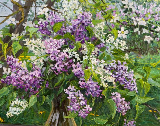 Still life with Lilacs