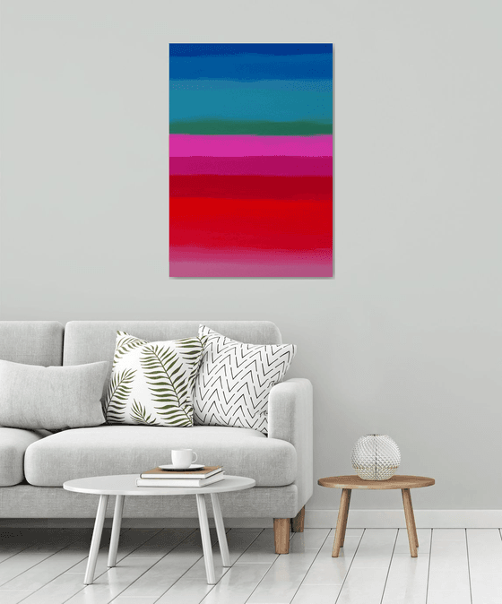 Did you see my rainbow?, 70x100 cm