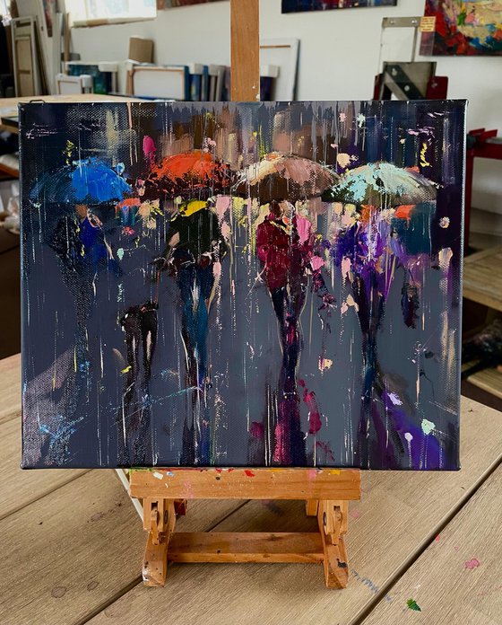 Rainlit Promenade