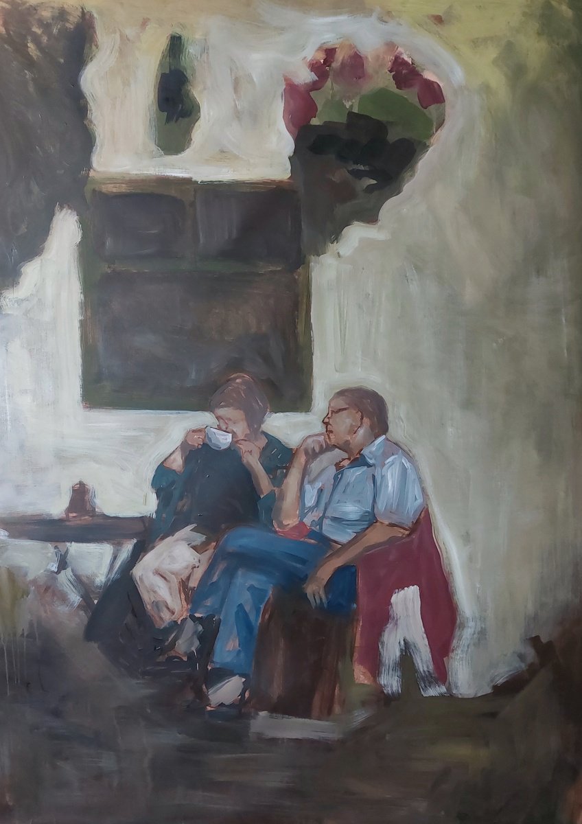  Haven In The Chaos By Svitlana Brazhnikova, 38 X 57, Artwork For Sale On Artfinder