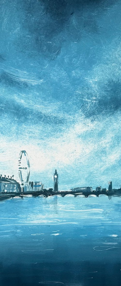 Evening Light, London by Rebecca Denton