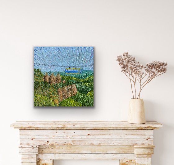 Blue mountains and the skyway