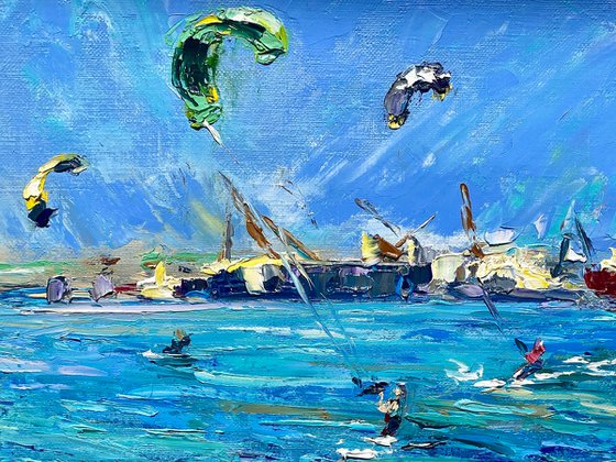 Kitesurfing - Spot atmosphere