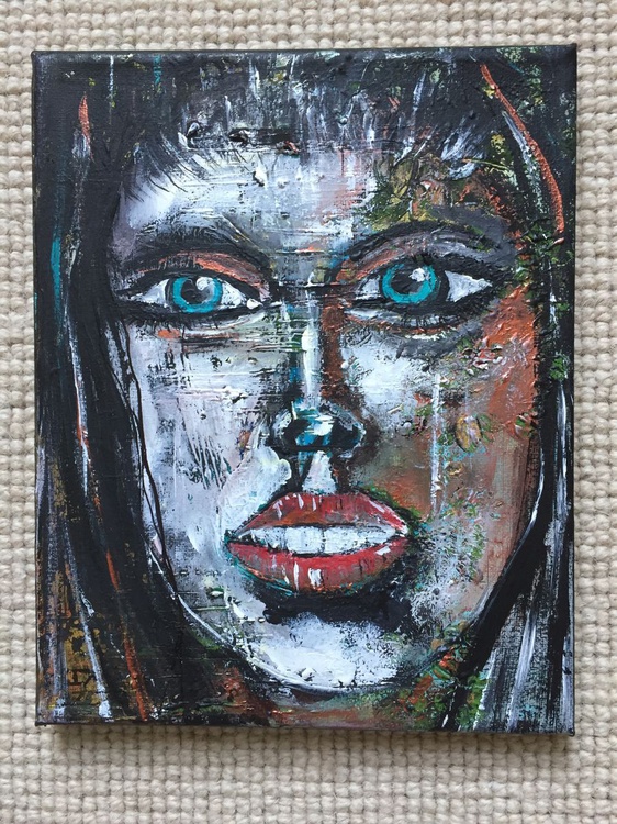 Tell Me No Lies Face Of Woman Portrait People Ar Artfinder