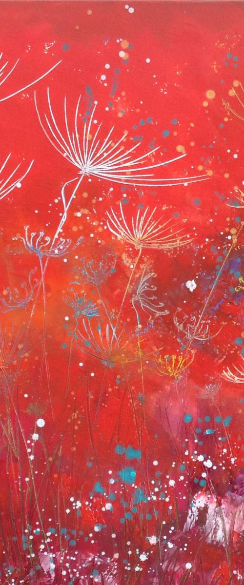 Nature Spirits - Red by Laure Bury