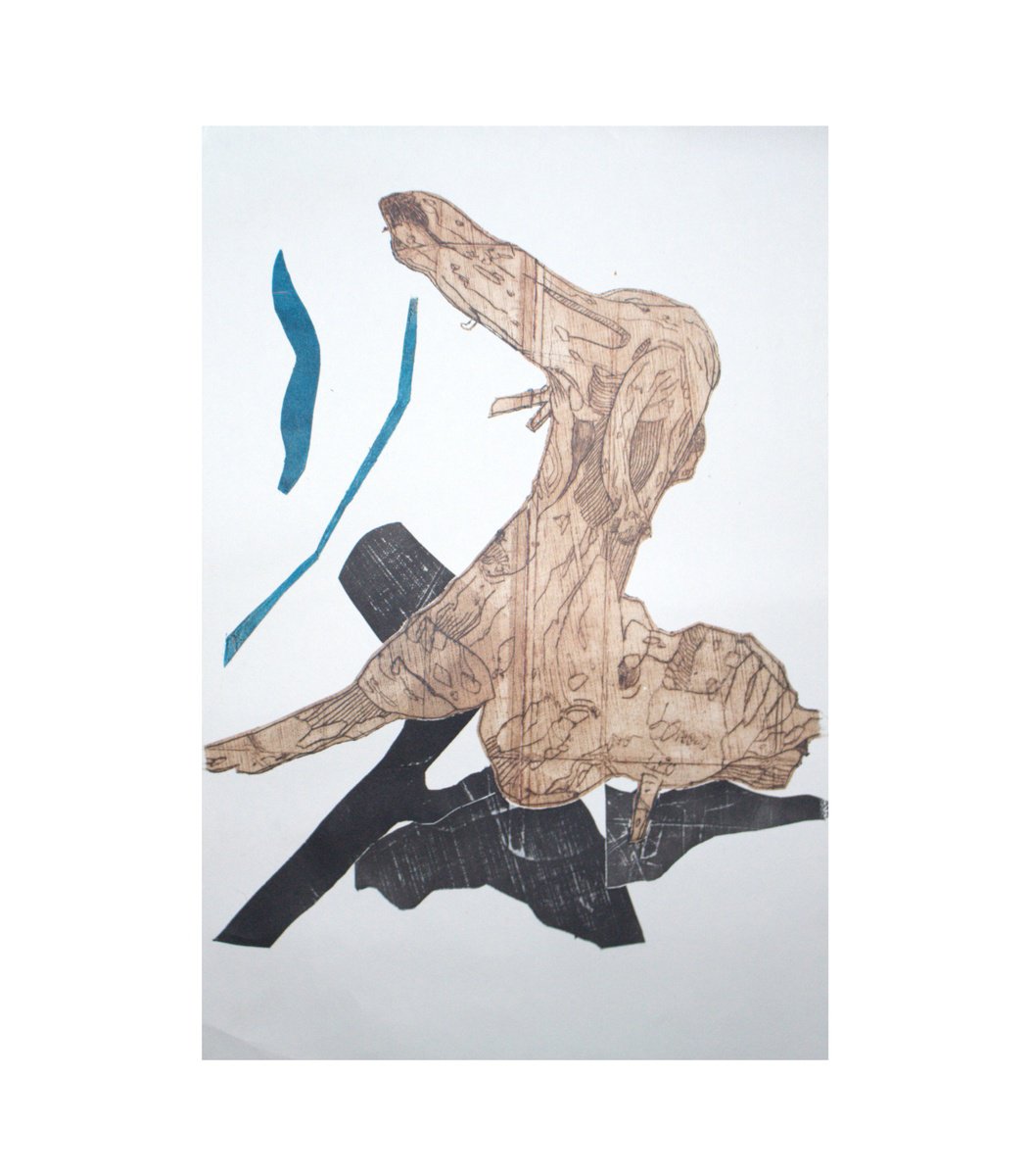 Abstract Limited Edition Print By Isabellangela Germinario, 11 X 17, Movimento 1.5, Original Artwork