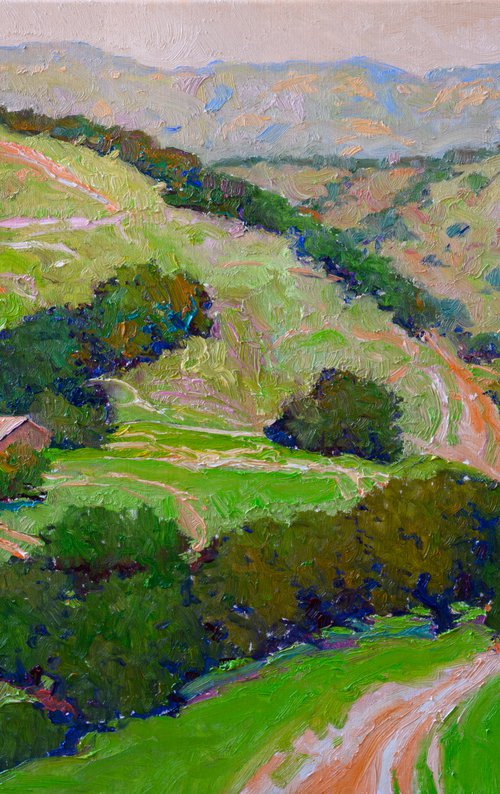 Green Hills in Central California by Suren Nersisyan