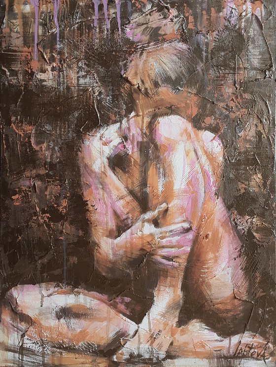 Painting Nude woman