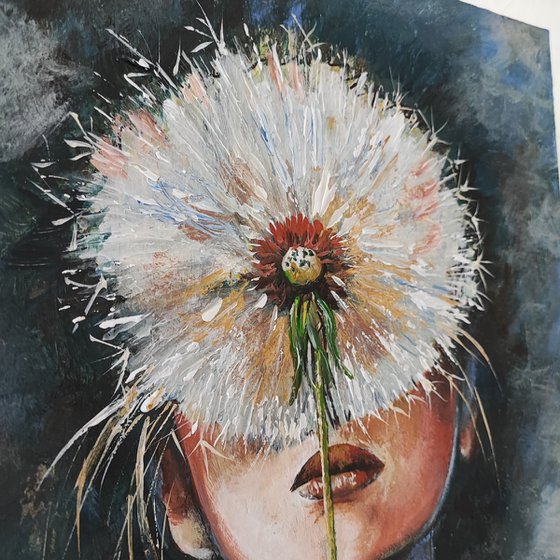 Behind the Dandelion