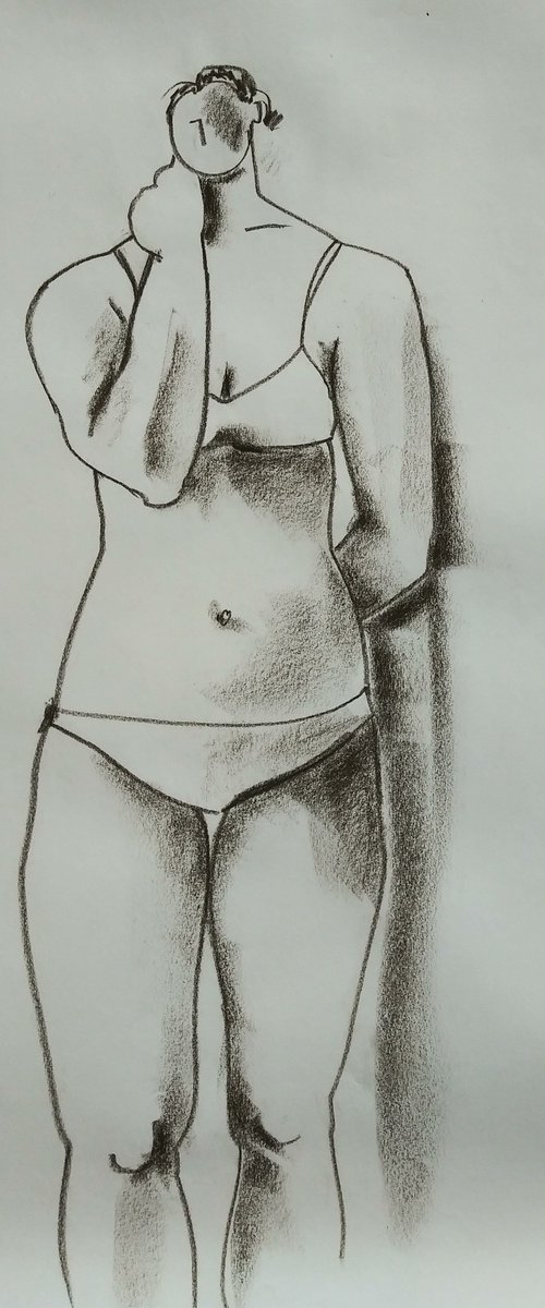 Figure Study - The Twin by Lorie Schackmann