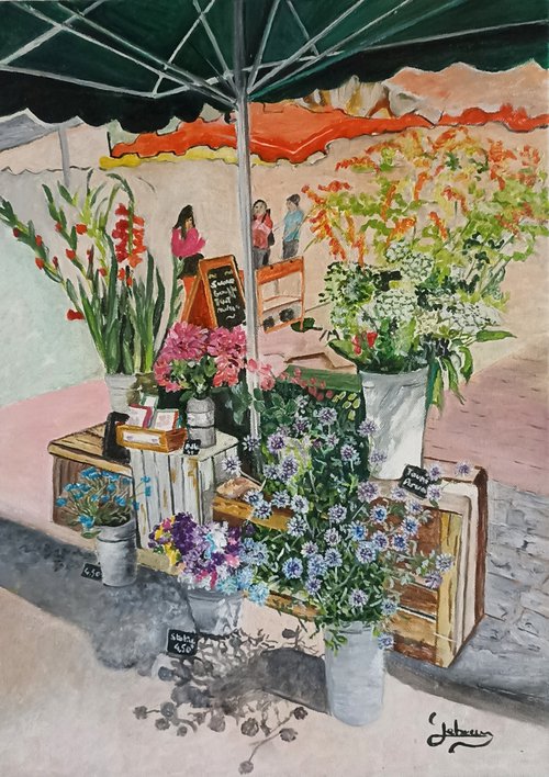 Flowers market 2 by Isabelle Lucas