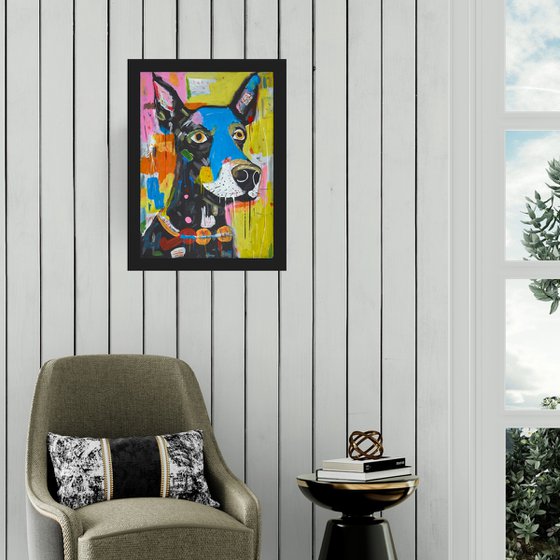 Basquiat's Dog IV