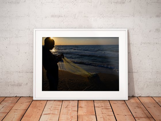 The fisherman III | Limited Edition Fine Art Print 1 of 10 | 60 x 40 cm