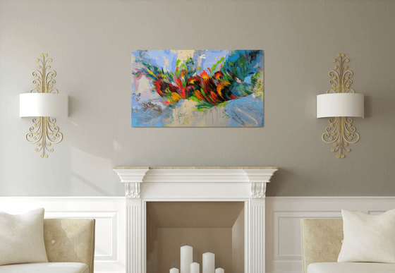 Summer Melody, LARGE Painting