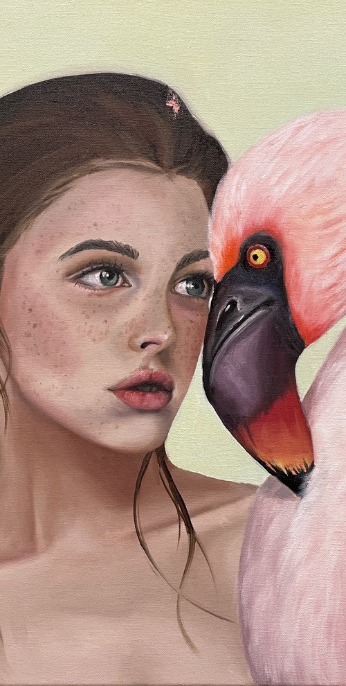 Flamingo by Oksana Vinnichenko