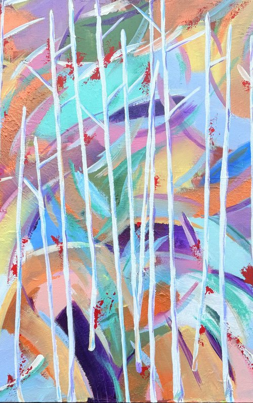 Colored Aspens by Paul Baaske